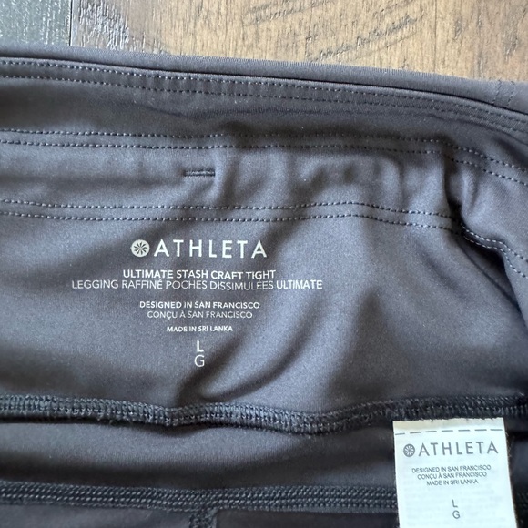 Athleta Ultimate Stash Craft Tight. Size L. - Picture 10 of 11